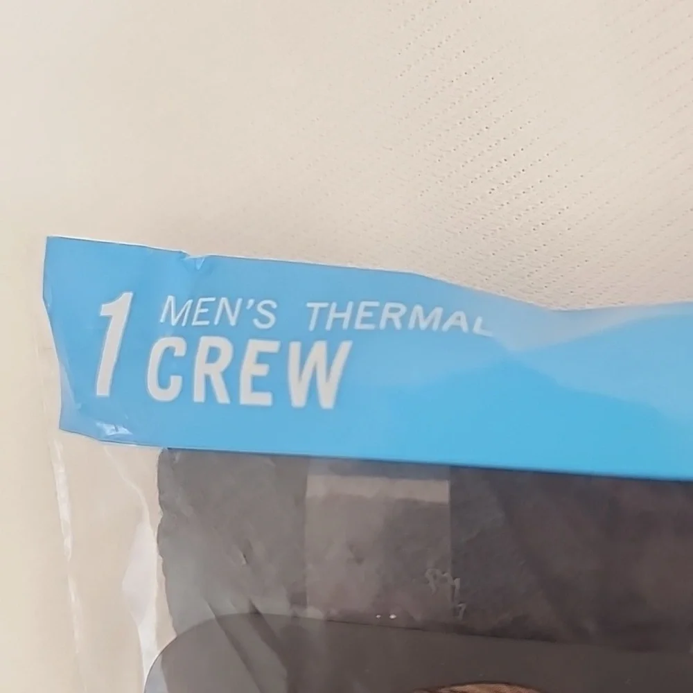 Fruit Of The Loom Men's Thermal Crew & Men's Thermal Pant Size: L - Picture 3 of 16